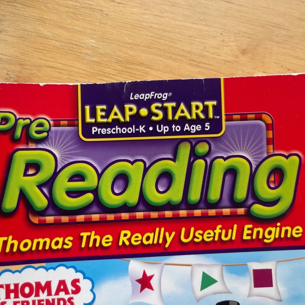LeapFrog LeapPad Thomas & Friends Pre-Reading Book and Cartridge Set Age 5